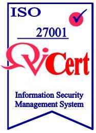 Certification mark ISO IEC 27001